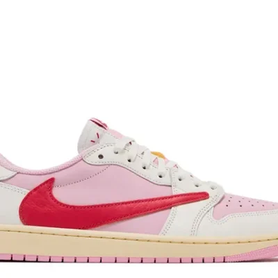 Travis Scott x Jordan 1 Retro Low OG 'Sail Tropical Pink'